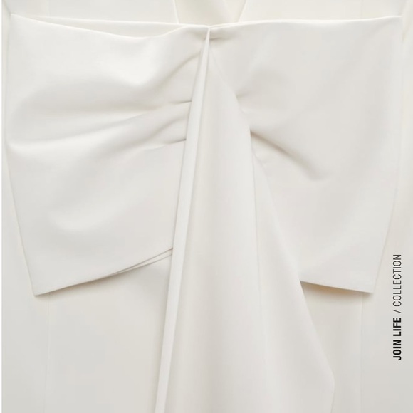 ZARA Limited Edition Bow Sleeveless Dress Size M BNWT - Picture 6 of 8